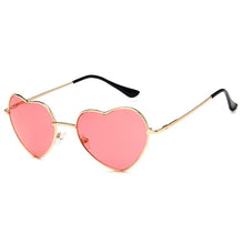 Load image into Gallery viewer, Fashion Design Love Heart Sunglasses Brand Retro Women Sun glasses Red Yellow Pink Gafas Shades For Lady Vintage Eyewear UV400