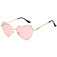 Load image into Gallery viewer, Fashion Design Love Heart Sunglasses Brand Retro Women Sun glasses Red Yellow Pink Gafas Shades For Lady Vintage Eyewear UV400