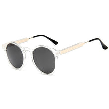 Load image into Gallery viewer, Retro Round Sunglasses Women Men Brand Design Transparent Female Sun glasses Men Oculos De Sol Feminino Lunette Soleil