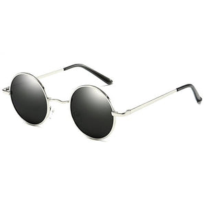 Polarized Round Sunglasses Men Women Eyeglasses Brand Design Retro Shades Metal Sun Glasses UV400 Eyewear Oculos De Sol
