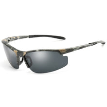 Load image into Gallery viewer, Fashion Design Polarized Sunglasses Men Camo Frame Driving Sun Glasses Night Vision Glasses Goggle Eyewear Oculos de sol UV400