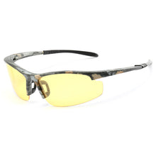 Load image into Gallery viewer, Fashion Design Polarized Sunglasses Men Camo Frame Driving Sun Glasses Night Vision Glasses Goggle Eyewear Oculos de sol UV400