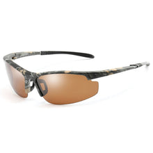 Load image into Gallery viewer, Fashion Design Polarized Sunglasses Men Camo Frame Driving Sun Glasses Night Vision Glasses Goggle Eyewear Oculos de sol UV400