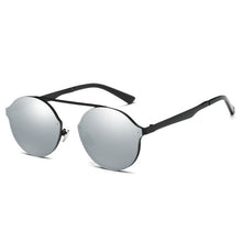 Load image into Gallery viewer, Fashion Design Women Men Round Sunglasses Steampunk Mirror Coating Sun Glasses UV400 Eyewear Shades Gafas Oculos de sol